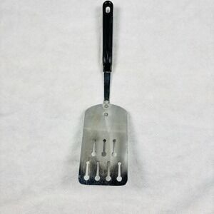 EKCO SLOTTED KEYHOLE SPATULA FLIPPER TURNER Kitchen Utensil Vintage